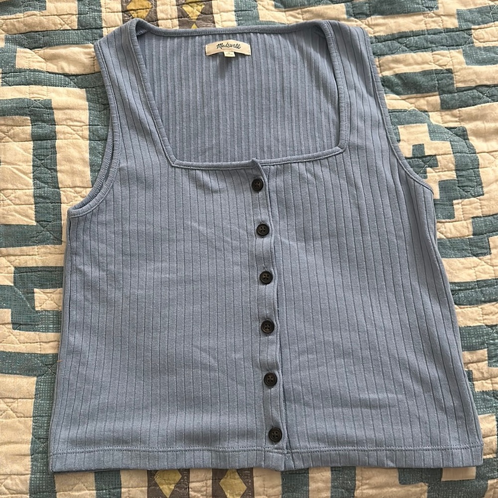 blue madewell tank